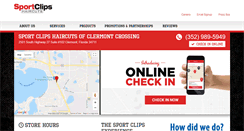 Desktop Screenshot of haircutmenclermontfl.com