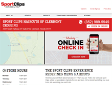 Tablet Screenshot of haircutmenclermontfl.com